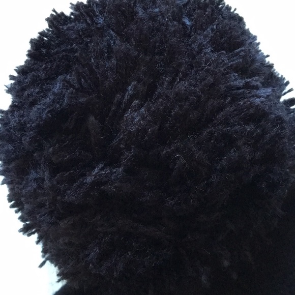 🍦HOST PICK🍦Kate Spade Taxi! Beanie NWT black + black pompom - Picture 10 of 16